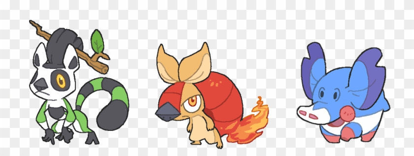 Macaroons Drawing Pokemon Starter - Cartoon Clipart #727221