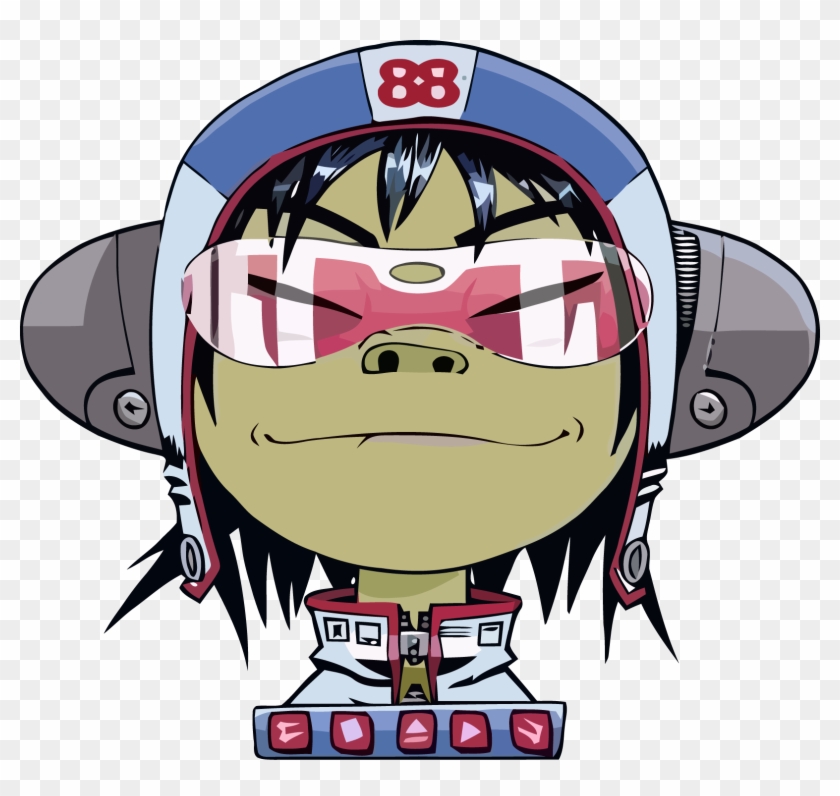 Gorillaz Noodle Png - Gorillaz Noodle Phase 1 Clipart