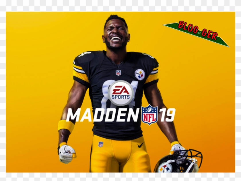 Antonio Brown Madden Cover Blog Of Ger Article Cover - Antonio Brown Madden 19 Cover Clipart #727343