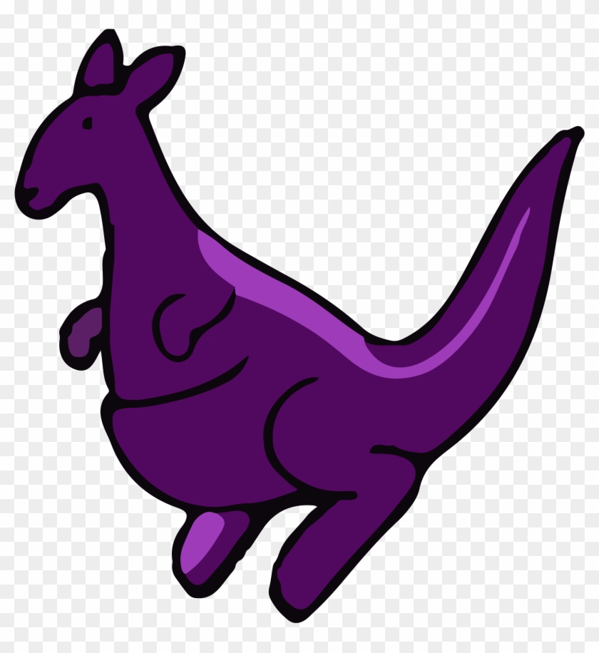 Tech A Roo Kangaroo - Kangaroo Clipart