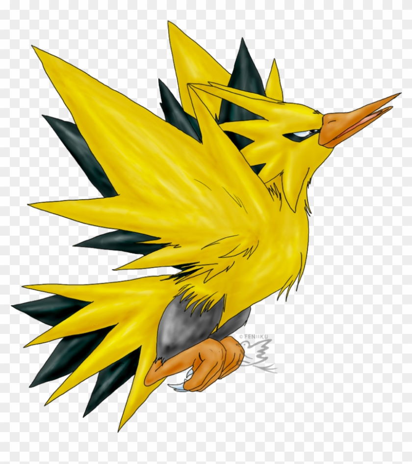 Zapdos - Transparent Zapdos Clipart #727791