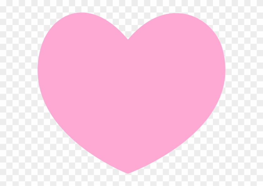 Pink Heart Clip Art - Cute Pink Heart Png Transparent Png