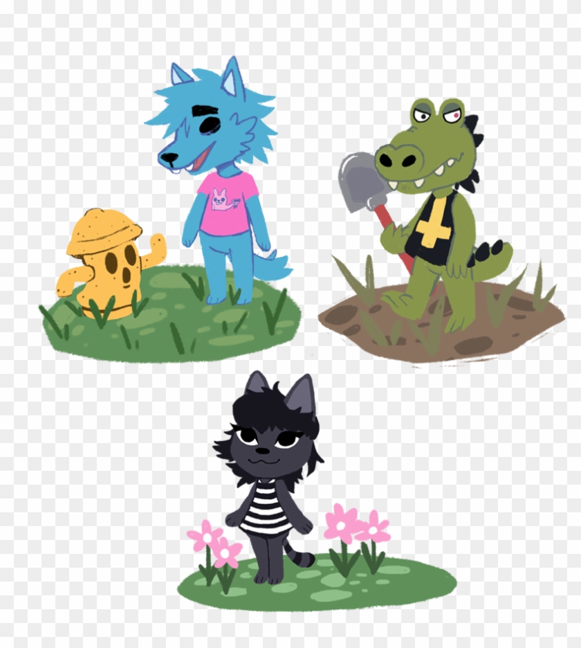 Animal Crossing Over Gorillaz - Cartoon Clipart #728399