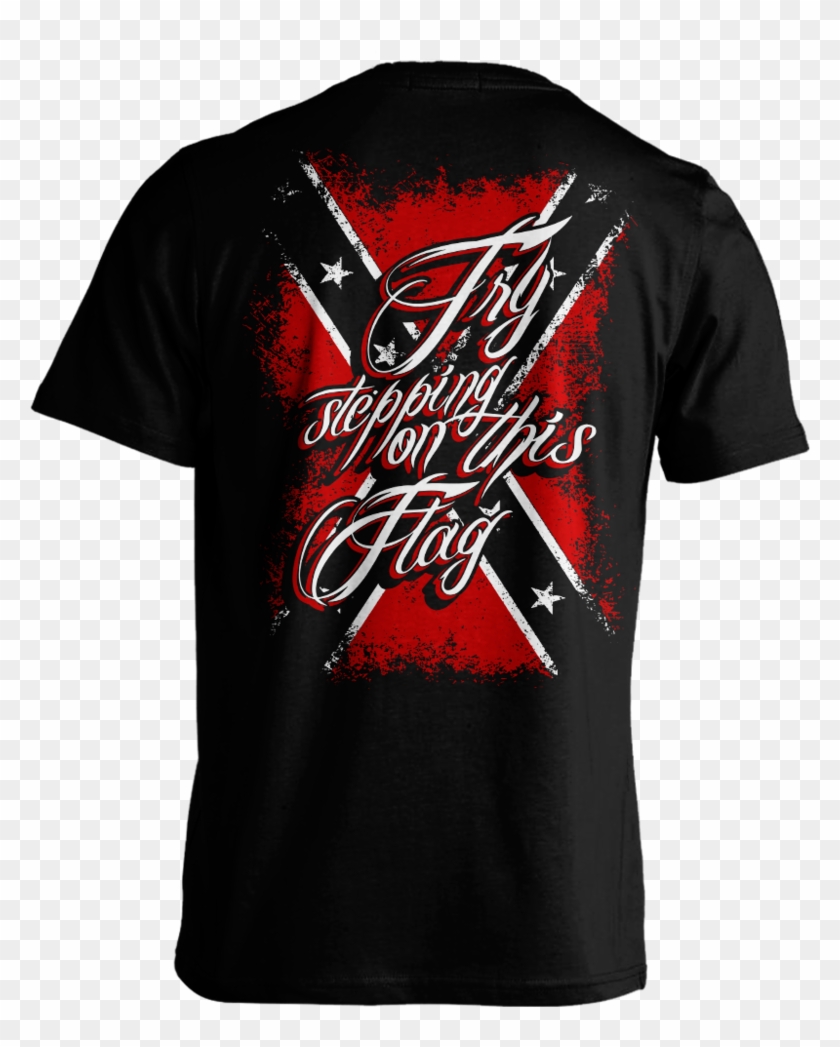 Try Stepping On This Flag - Clothing Clipart