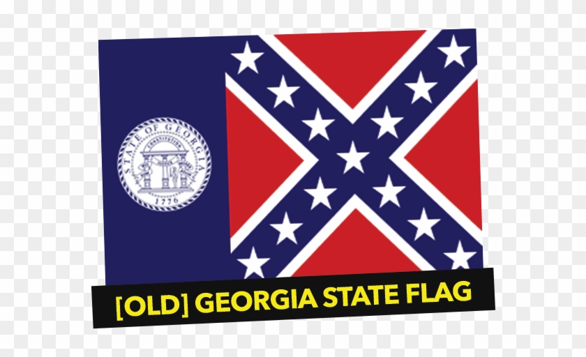 Georgia State Flag - Mississippi State Flag Clipart