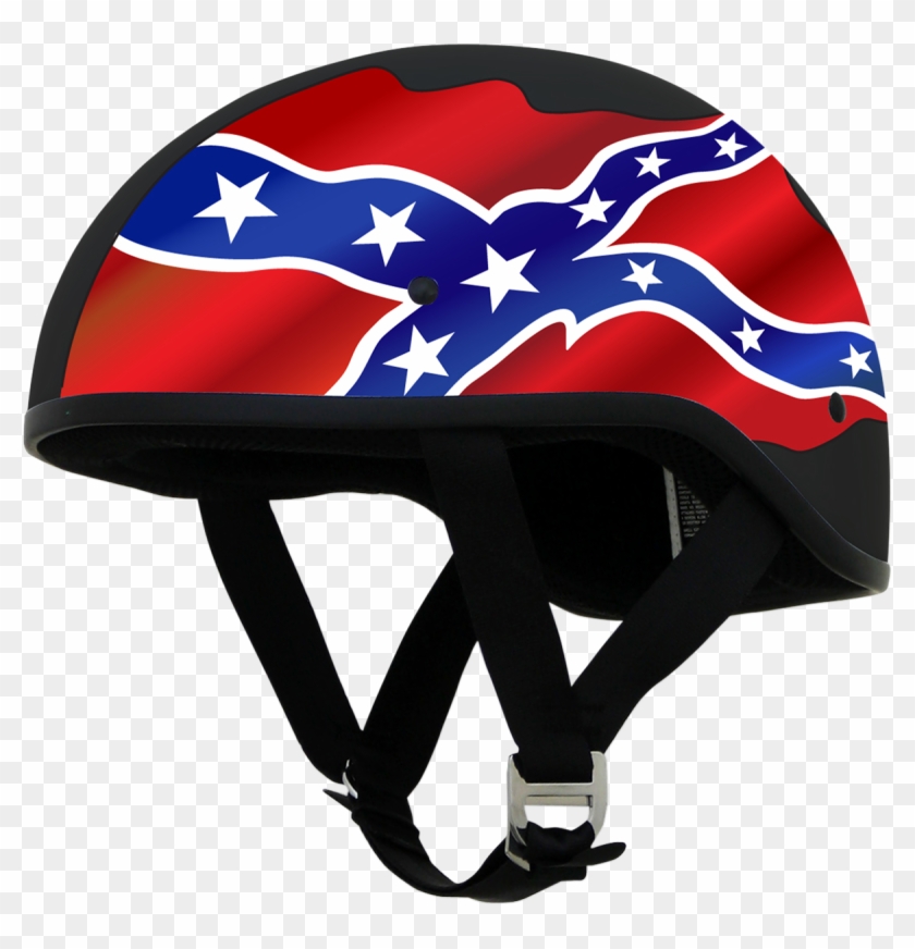 Afx Slick Rebel Helmet Motorcycle House Png Rebel Flag - Venezuela Flag Heart Clipart #729294