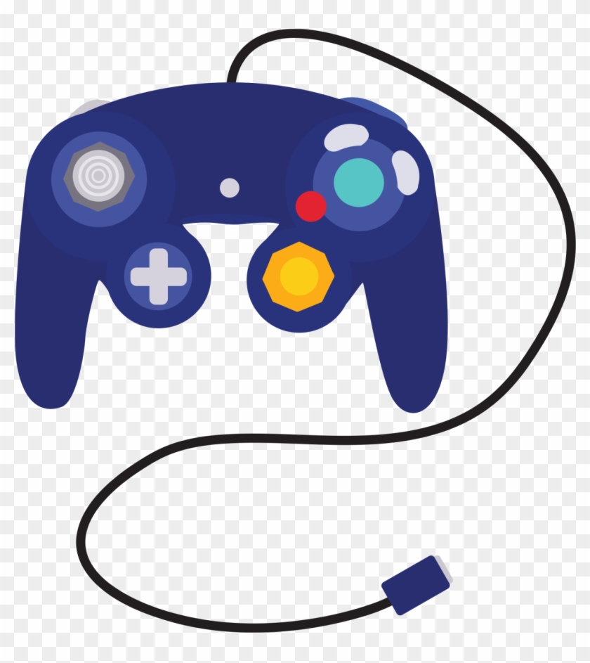 Controller Clipart Input Device - Gamecube Controller Png Transparent Png #729325