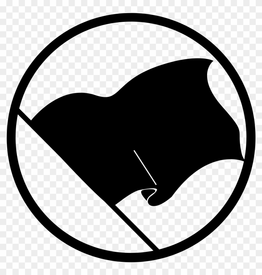 Second One Was Supposed To Be The Black Flag - Black Flag Anarchy Tattoo Clipart