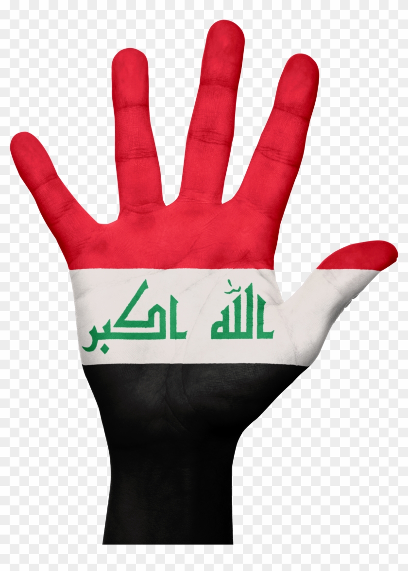 Iraq Flag Hand Symbol National 643896 - Love Iraq Clipart #729517