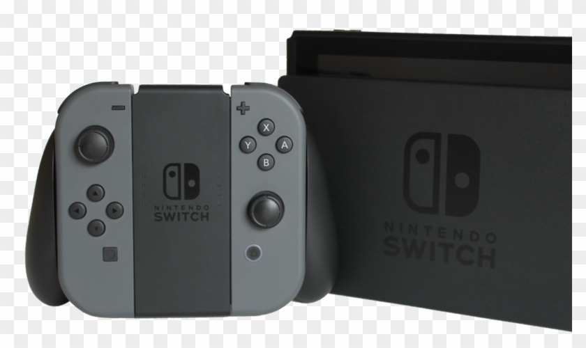 Owen1962, Wikimedia Commons // Public Domain - Nintendo Switch Controller Black Clipart