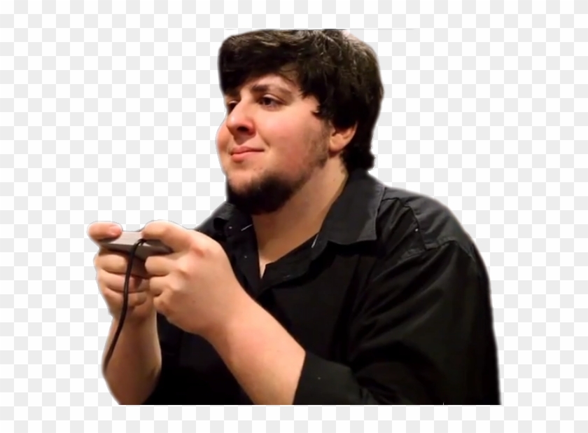 A Picture Of Jontron Holding An Nes Controller With - Scott The Woz Jontron Clipart #729748