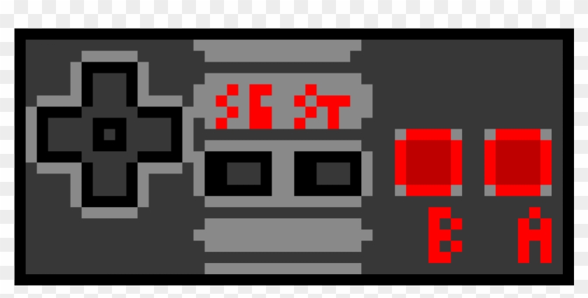 Nes Controller - Led Display Clipart
