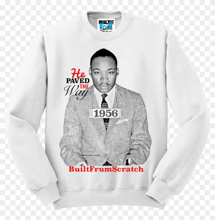 Mlk Paved The Way White - Little Mermaid Christmas Sweater Clipart #729992