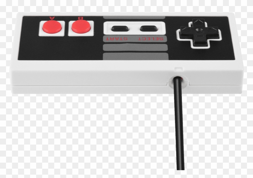 Nintendo Nes Classic Style Usb Controller (new) - Game Controller Clipart #730009