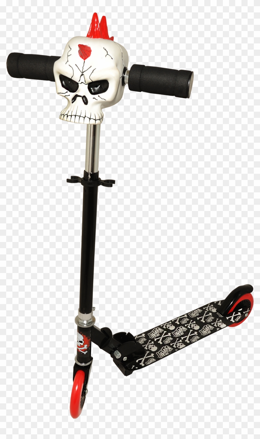 Angry Skull Scooter Kids Fashion, Kick Scooter, Kids - Bone Clipart