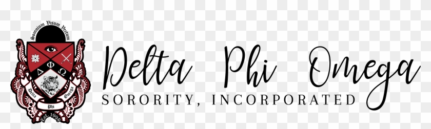 Glitter Sigma Alpha Omega Letters Png - Delta Phi Omega Logo Clipart #730077