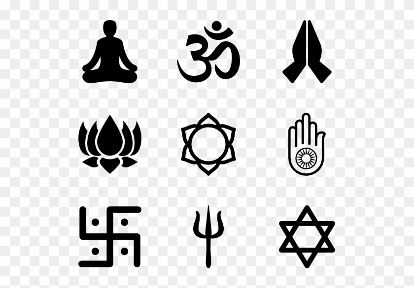 Hinduism - Israel Flag Clipart