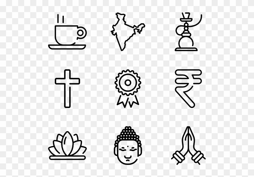 India - India Icons Clipart