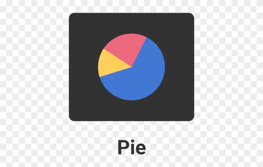 Pie Chart Icon - Graphic Design Clipart