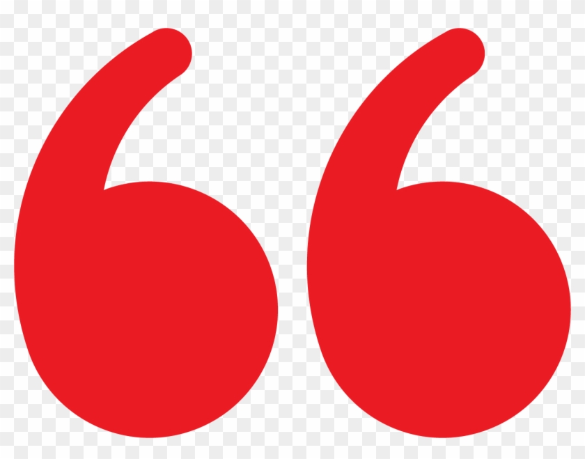 Red Quotation Marks Png Clipart