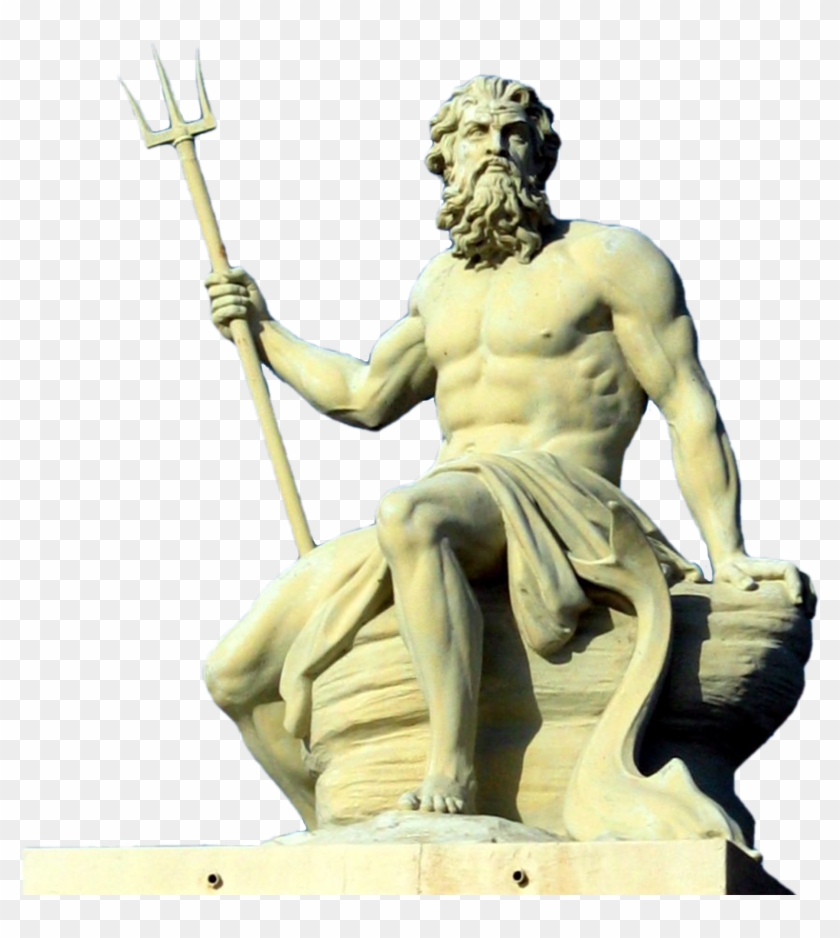 Clipart Transparent Library God Transparent Poseidon - Poseidon Greek God - Png Download