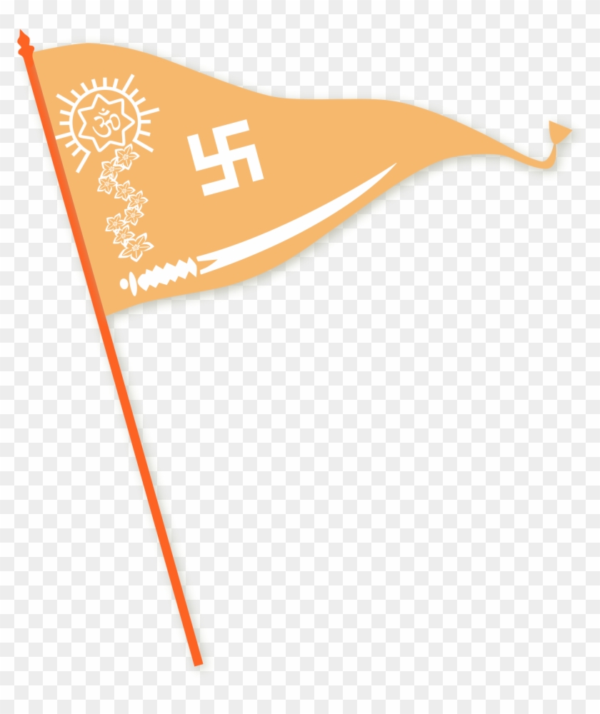 Hindu Flag Png - Akhil Bhartiya Hindu Mahasabha Clipart #731842