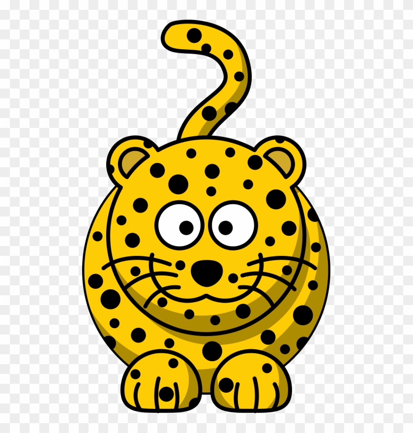 Cheetah Amur Leopard For The Leopard A Tribute To The - Cartoon Leopard Clipart - Png Download