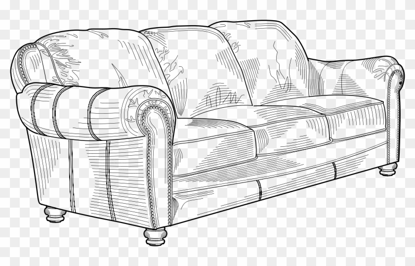 Thumb Image - Couch Clip Art - Png Download #732173