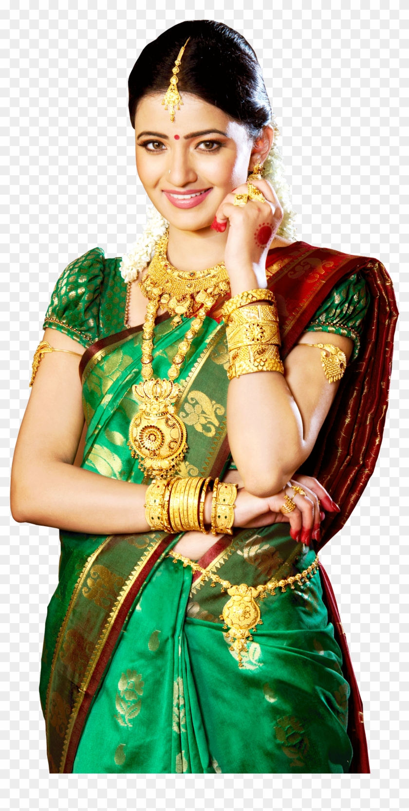 Jewellery Model Png Image - Gold Jewellery Models Png Clipart