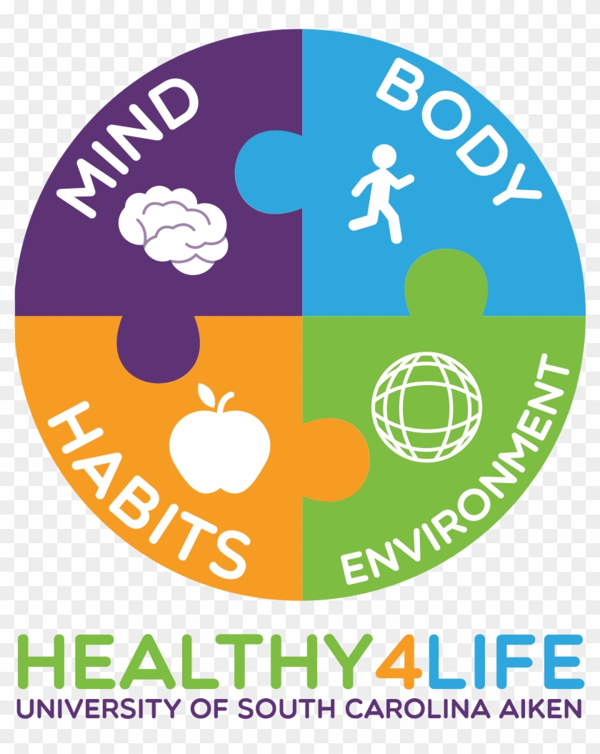 Healthy 4 Life Logo - Healthy Lifestyle Logo Png Clipart #732809