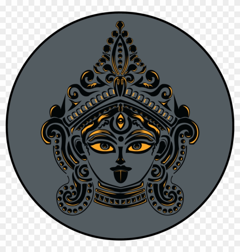 Maa Kali Face Png - Tatuaz Kali Yuga Clipart