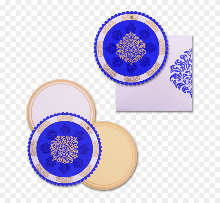Hindu Wedding Cards - Circle Clipart #733447