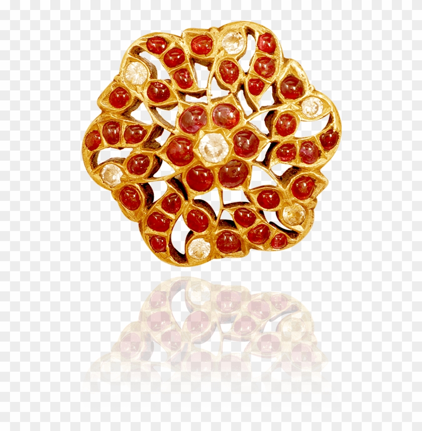 Enchanting Floral Rakodi Pendant - Ring Clipart #733716