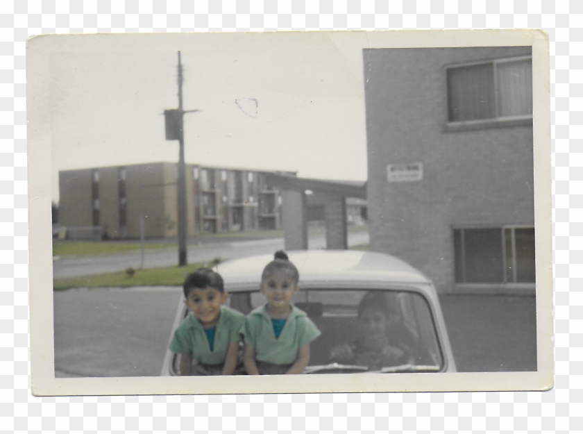 Family Photograph Of My Dadi Ji Driving The “mini,” - House Clipart #734098