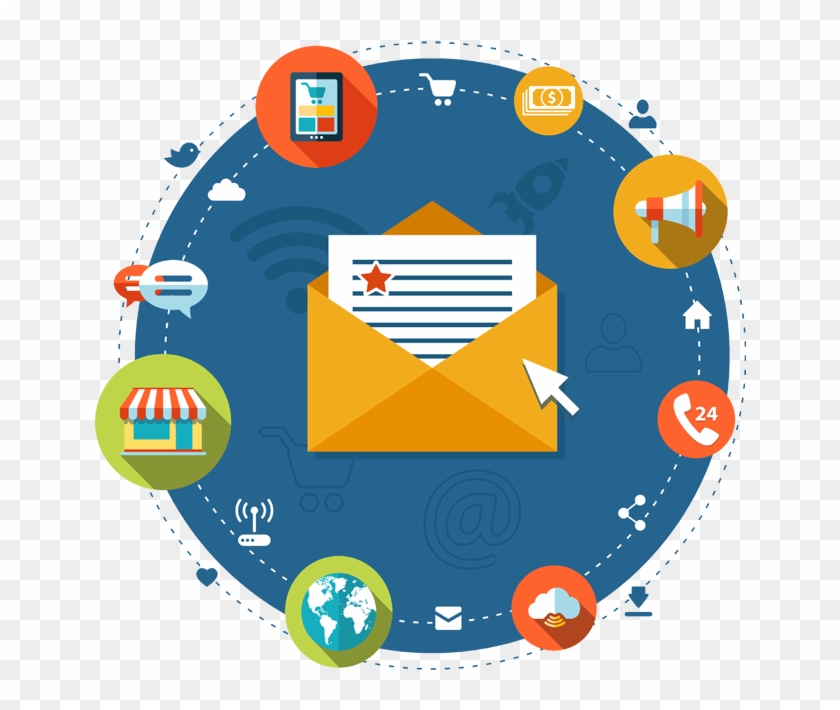 Best Trusted Email Marketing Service - Direct Marketing Logo Png Clipart