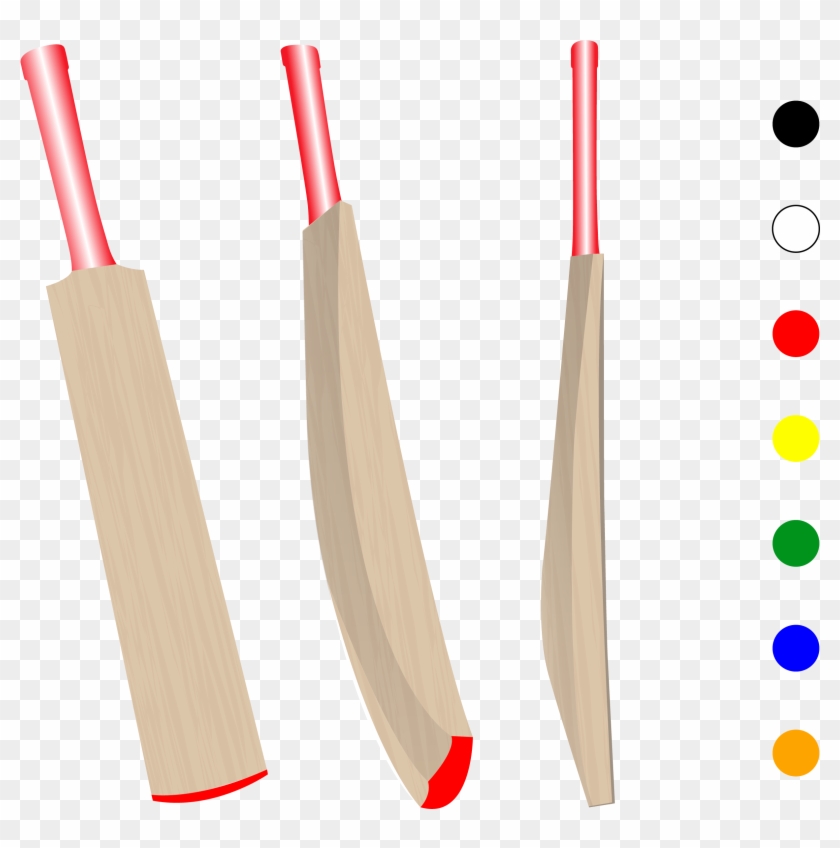 Configure Your Cricket Bat Clipart