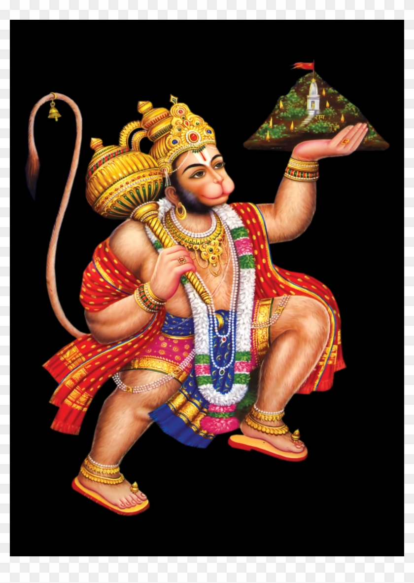 Complete God Free Png Collection - Hanuman Lifting Mountain Clipart #734569