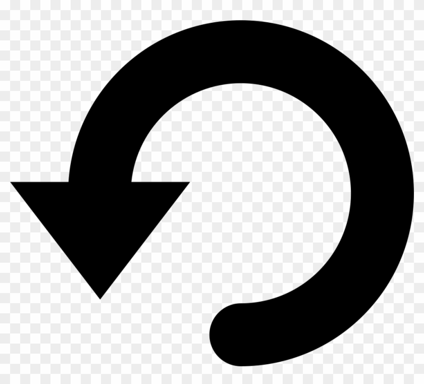 Undo Arrow Symbol Comments - Circle Clipart