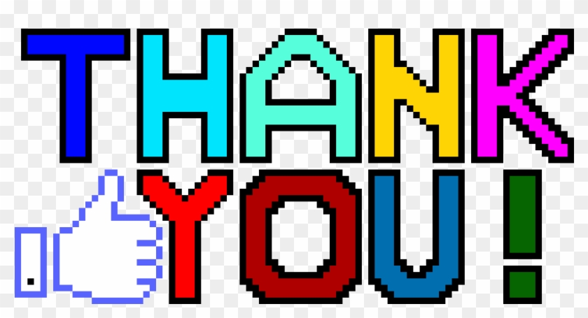 Thank You Pixel Art Clipart