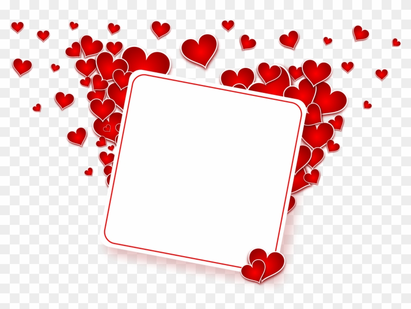 Love Heart Frame Png Image Clipart #735263