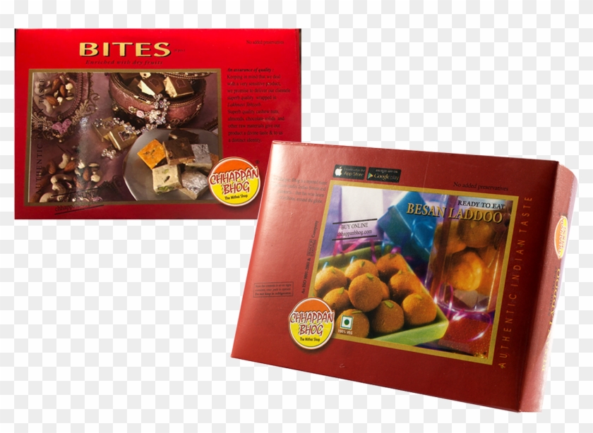 Besan Ladoo 500g & Assorted Bite 6 Pcs - Fruit Clipart