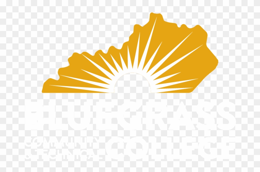 , White Text, Gold Kentucky - Graphic Design Clipart