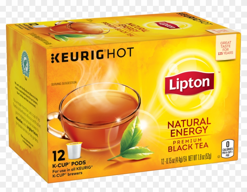 Lipton Premium Black Tea K Cups, Natural Energy 12 Clipart #736412