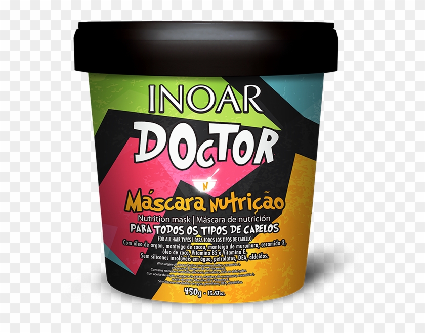 Inoar Hair Mask For Damaged Hair Clipart