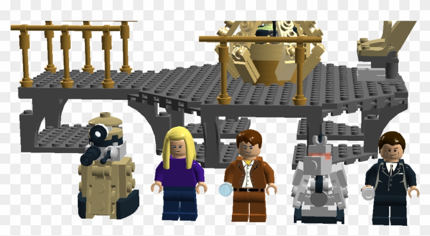 Transparent Doctor Who 9th Doctor , Png Download - Lego 10th Doctor's Tardis Clipart