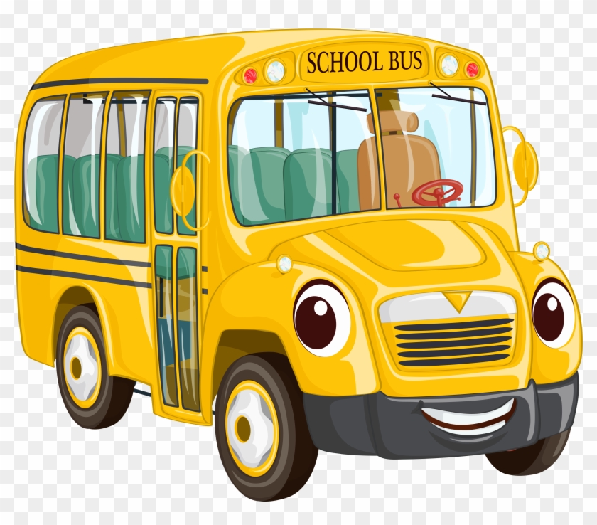 Cartoon Bus Best Png Png Images - School Bus Clipart Png Transparent Png #736696