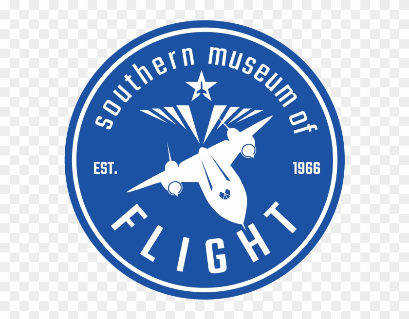 2 Color Logo Padbtm - Southern Museum Of Flight Logo Clipart
