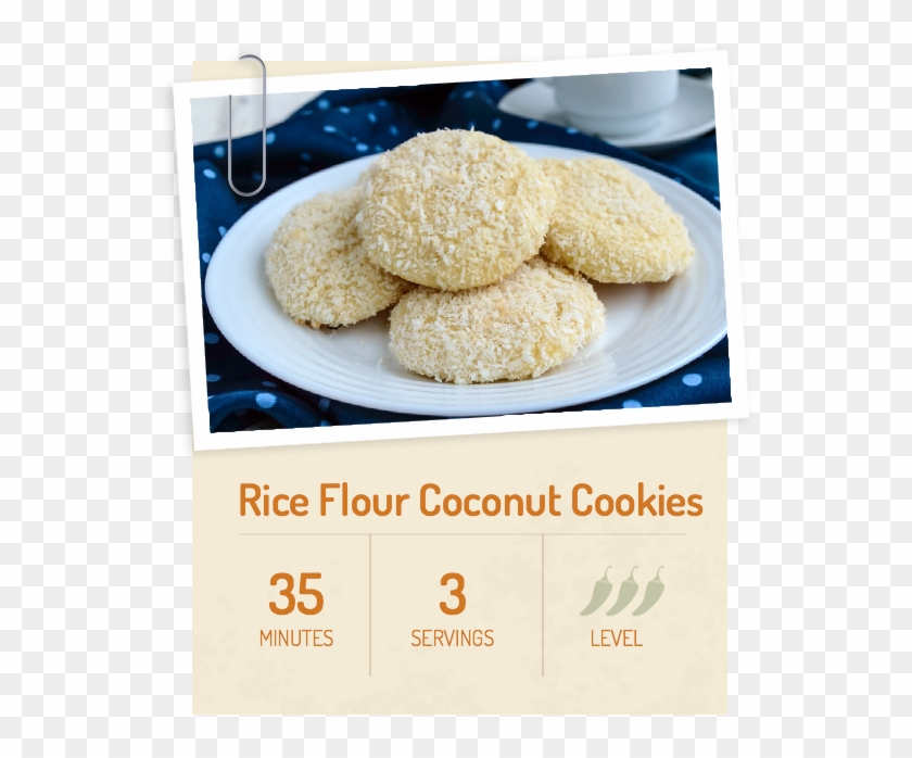 Rice Flour Cookies - Cookie Clipart #737198