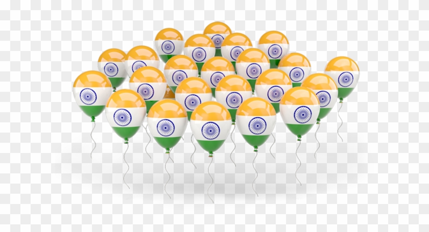 Illustration Of Flag Of India - Indian Flag Balloon Png Clipart #737273