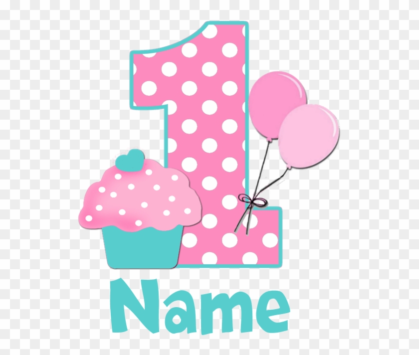 1st Birthday Png Pink Clipart #737364